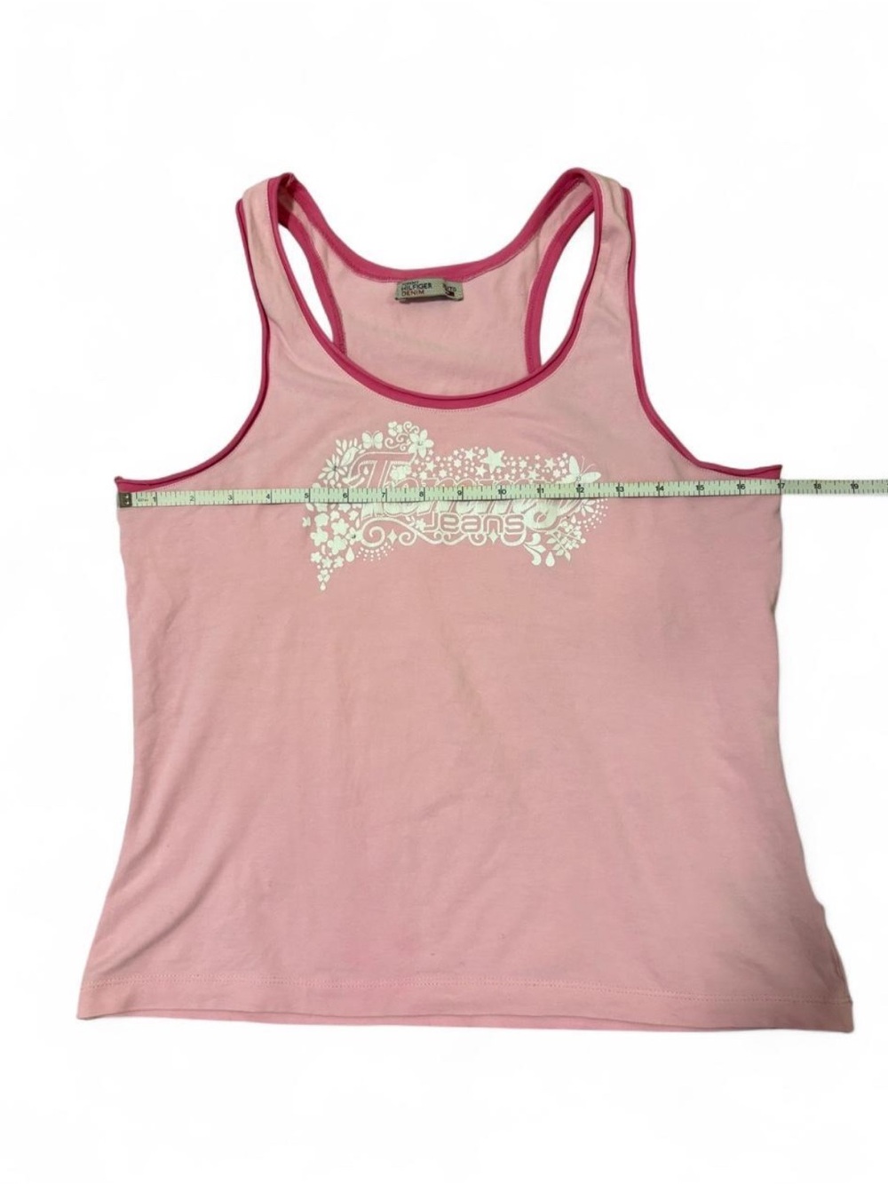 Y2K Pink Tommy Hilfiger tank top - Picture 5 of 7